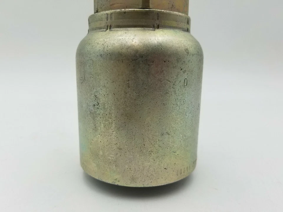 Parker 10178-20-20 Hydraulic Hose Fitting 1-1/4" NPTF 1-1/4" Hose Steel Straight - Image 2 of 4