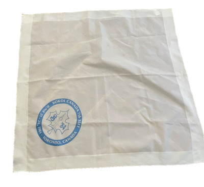 Sokol Canada 7th Slet Toranto Canada 1984 Scarf June 21 - 24