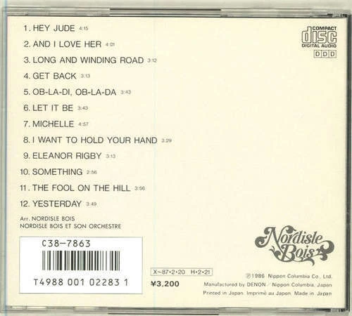 Nordisle Bois Et Son Orchestre* - Play Back "Be CD Album 6370 - Bild 2 von 2