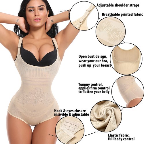 Fajate Fajas Colombianas Reductoras Levanta Post Partum Surgery Full Body Shaper - Picture 27 of 32