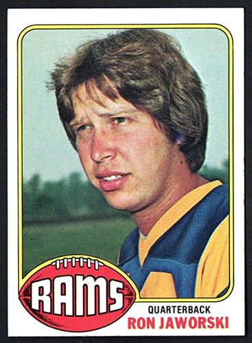 1976 Topps #426 - Ron Jaworski (RC) Los Angeles Rams (ENM)