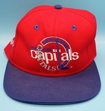 Washington Capitals Hockey Hat Baseball Cap Adjustable Strap NHL Made In USA