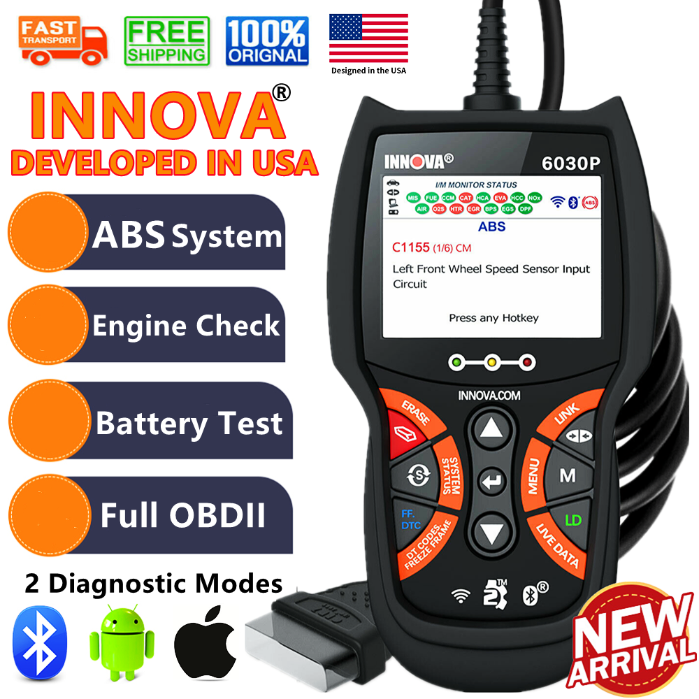 INNOVA 6030P Automotive ABS Engine Code Reader OBD2 Scanner Diagnostic