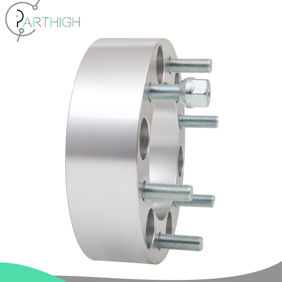 Espaciadores de rueda (4) 2" de grosor para camioneta Nissan Frontier Pathfinder 1998-2004 6x5,5 Foto 3 de 4