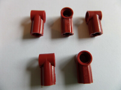 5x Lego 32013 42127 Technic Achs und Pinverbinder dunkelrot dark red  4260023