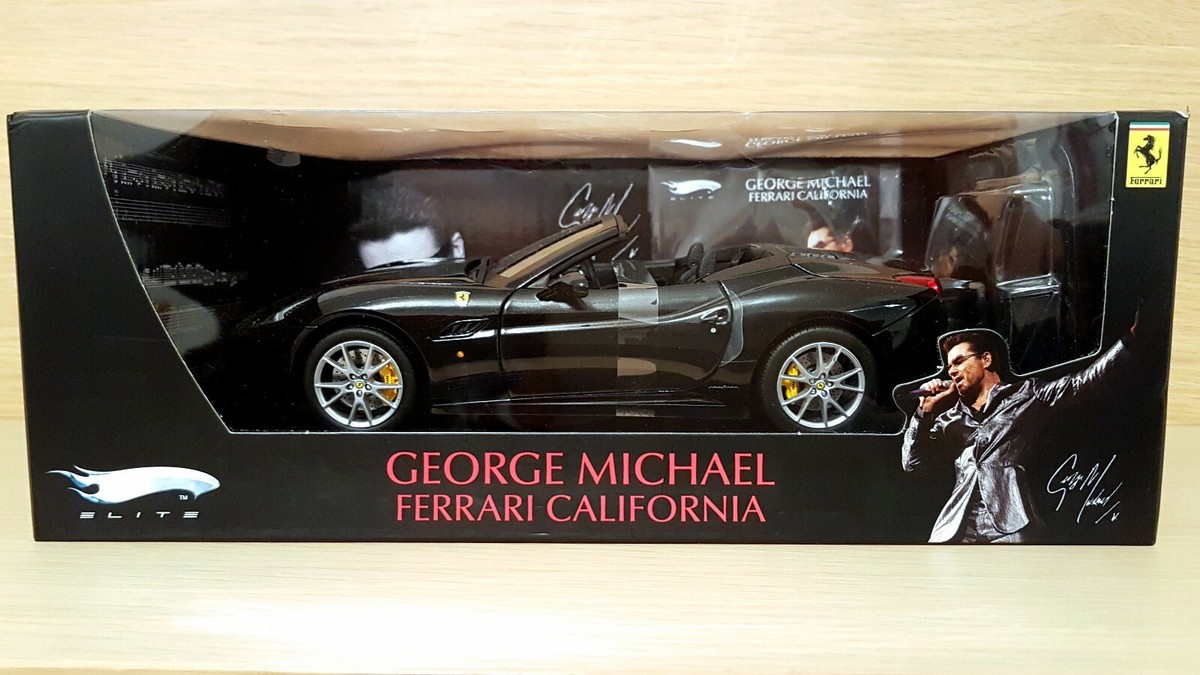 Ferrari California George Michael (2008) 1/18 Hot Wheels Elite