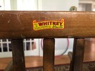 Vintage 1950s wooden baby doll toy high chair furniture (Whitney Bros. Co.) — photo 6