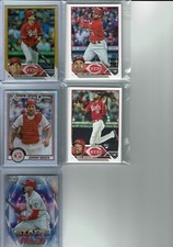 2023 Topps Baseball Series 1 & 2 Cincinnati Reds Team Set (21) Base Cards ++++