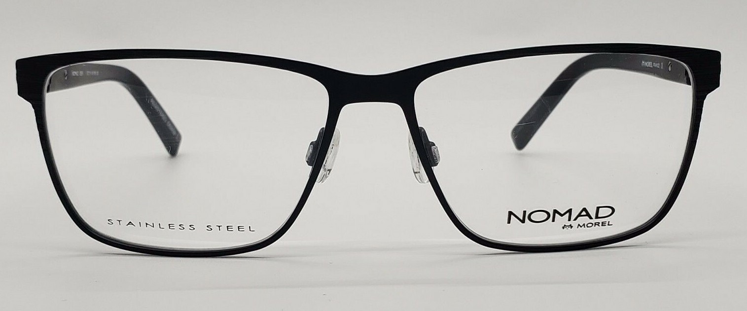 Nomad Morel 3065N Черная металлическая оправа для очков NM 030 57-15-140 Франция, новинка RX