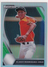 2021 Prizms Silver RC Elmer Rodriguez-Cruz Prizm Rookie Draft FR1209