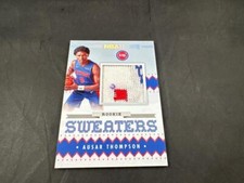 2023-24 PANINI HOOPS BASKETBALL AUSAR ROOKIE SWEATERS PATCH