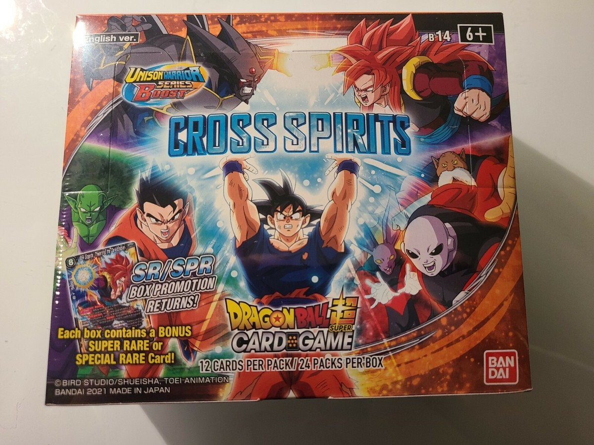 dbz cross spirits booster box Dragon Ball Super Masters Three Glorious Fighters Cross Spirits delivers both competitive gameplay and stunning collectible value Dragon Ball Super TCG: Unison