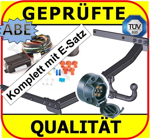 AHK + ES7 FüR Ford Kugaab 2008 AnhäNgerkupplung AnhäNgevorrichtung E-Satz Esatz-image