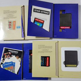 Mattel Intellivision Game Lot of 10 Games Boxes Some Overlays Instructions READ