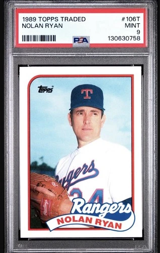 1989 Topps Traded - Nolan Ryan #106T