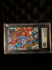 2024 Panini Absolute - Keon Coleman EXPLOSIVE Rookie SGC 10 GM