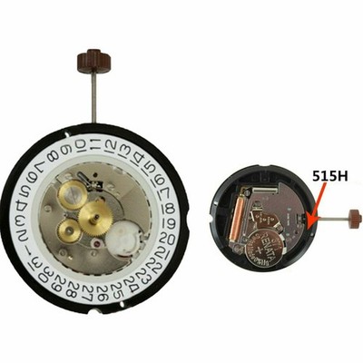 Uhrwerk für Ronda 515.24H 24 Hour Quarz Armbanduhr Werk Bewegung mit 371Batterie