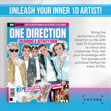 One Direction Colouring & Activity Book over 35 Breathtaking Illustrations To..