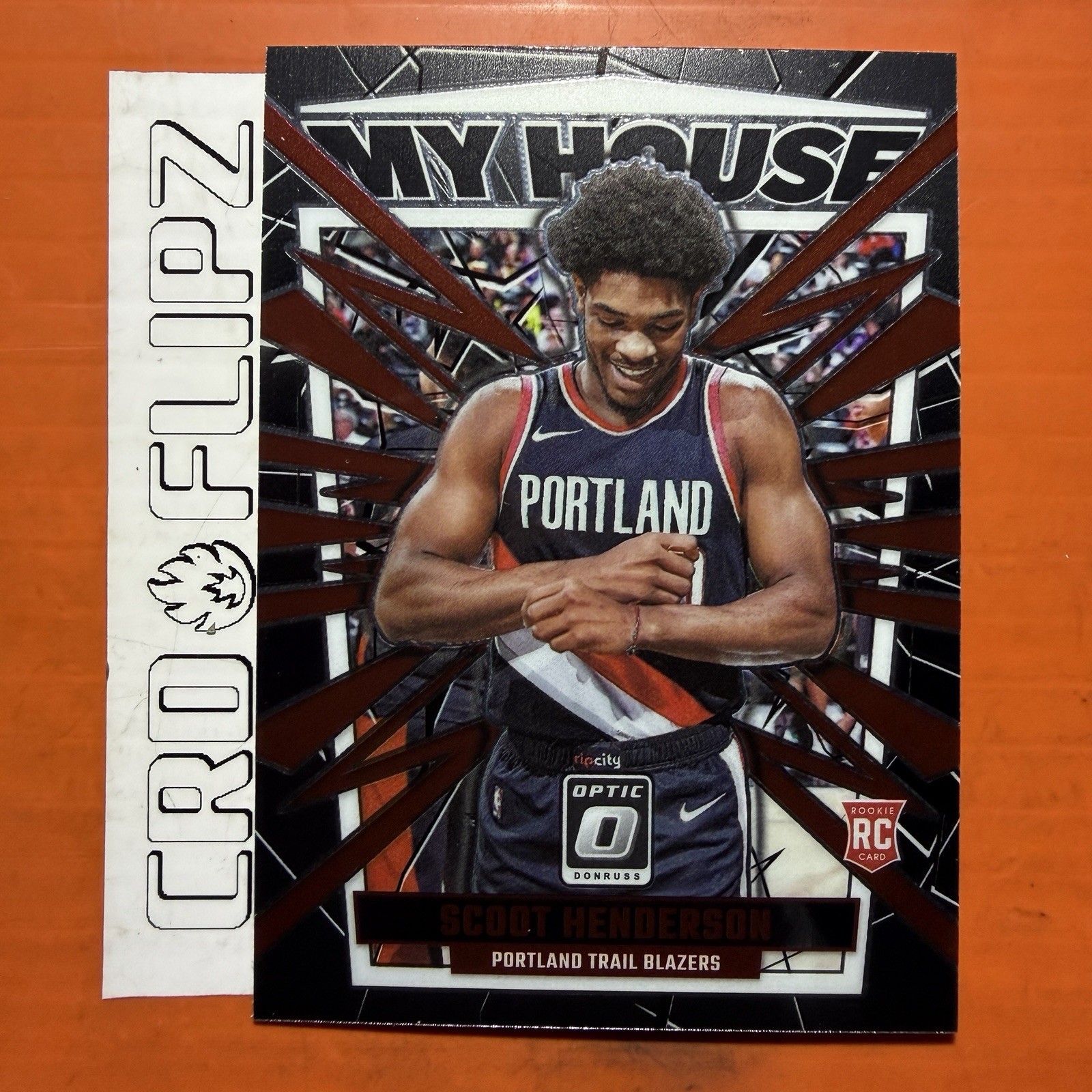 2023-24 Panini Donruss Optic Scoot Henderson My House Insert RC #20 Blazers