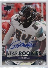 2012 Upper Deck Star Rookies Auto Josh Norman #236 Auto 0rd2