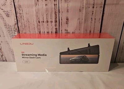 New Sealed LINGDU LD05 12'' Mirror Dash Cam