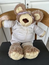 Vintage 1980s Furskins Cabbage Patch Kids stuffed teddy bear by Xavier Roberts
