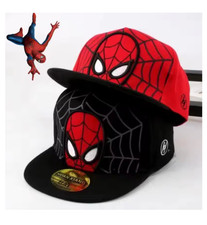 Anime Spiderman Baseball Cap for Kids Adjustable Snapback Hip Hop Gift