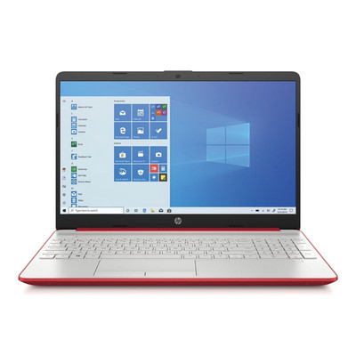 HP 15.6'' 15-dw0081wm Laptop/Intel N5030/4GB RAM/500GB HDD/Win10 Home, Red