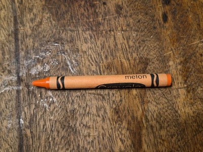 Retired Rare Discontinued Crayola Melon Binney And Smith USA
