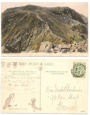 UNITED KINGDOM (007) - CUMBERLAND THE LAST ASCENT ON TO SCAWFELL PIKE-Fp/Vg 1906