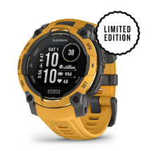 Garmin Instinct 3 45mm Sunburst Rugged Watch with Solar Charging 010-02934-02