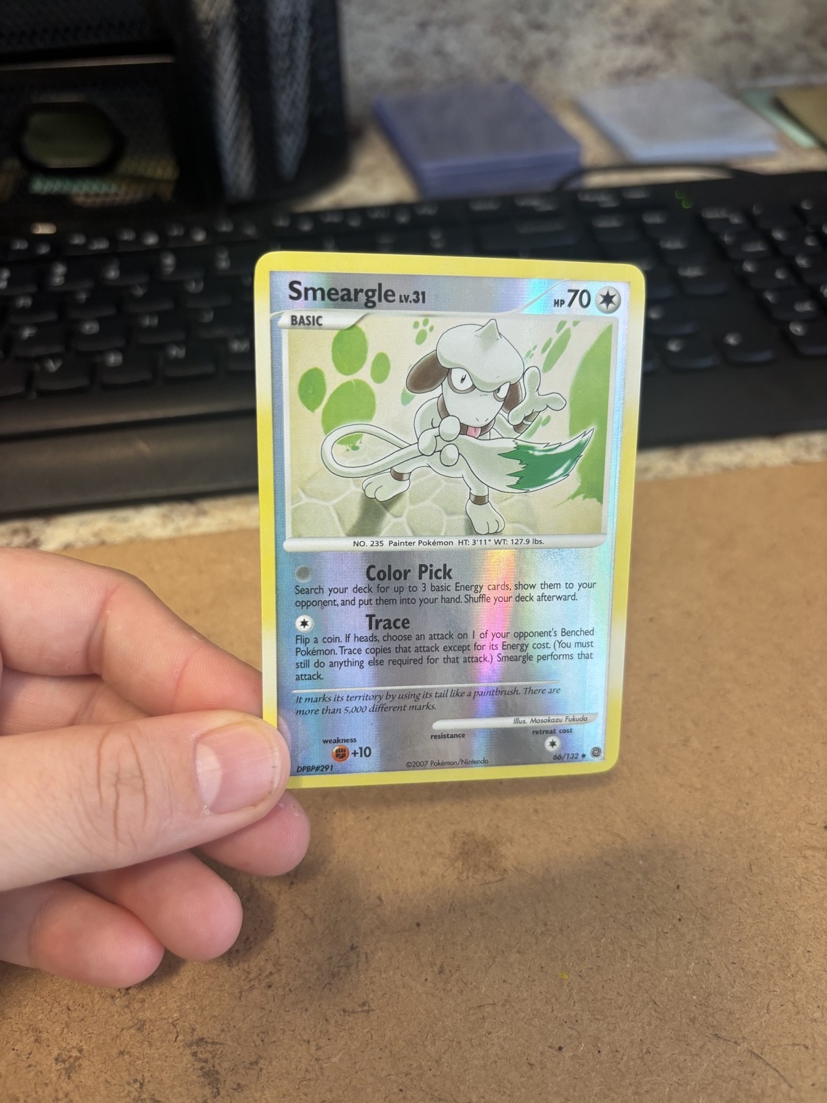 Smeargle 66/132 Secret Wonders Reverse Holo LIGHTLY PLAYED