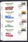 [LG79376] Belgium N°2232/2235FDC Cars First Day Cover COB € 10,00 MIX