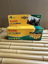 Vintage Kodak Ultramax 800 Speed 35mm Film 4-Pack - Expired 11/2009 - New