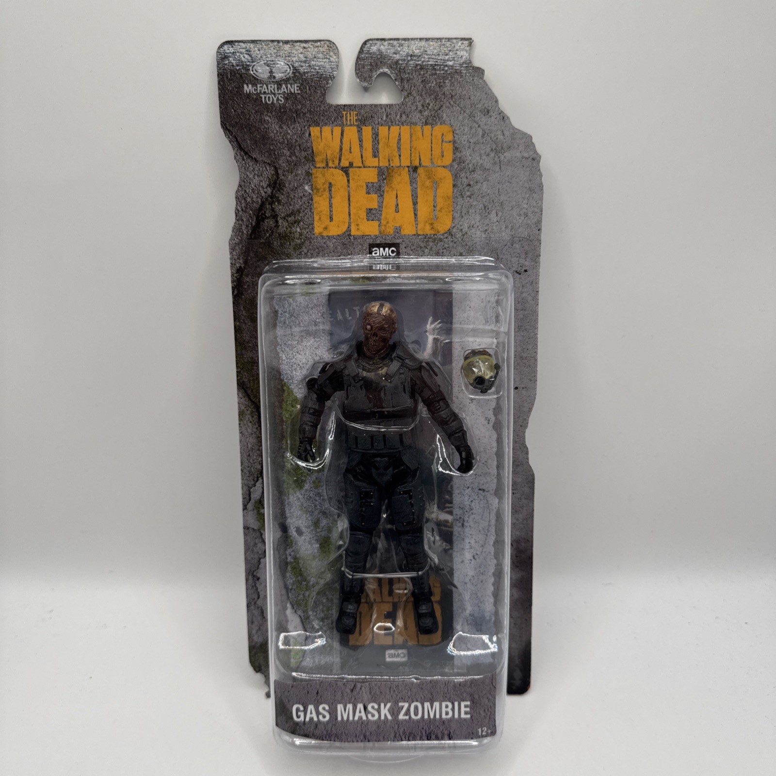 The Walking Dead Gas Mask Zombie Action Figure McFarlane Toys - new