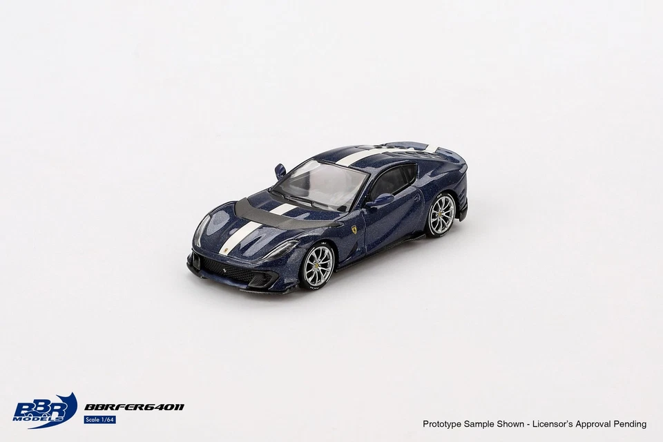 Ferrari 812 Competitizone Blu Tour De France 2023 - Photo 1/1