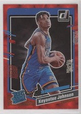 2023-24 Panini Donruss Rated Rookie Red Keyontae Johnson #237 11sd