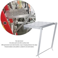 ɪHeavy Duty Movable AntiSlip Ladders Working Platform Stand Accessory Building