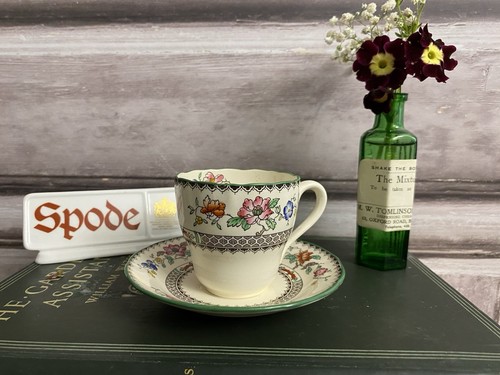 Vintage Copeland Spode Chinese Rose 3 x Demitasse Cups and Saucers - Picture 2 of 16