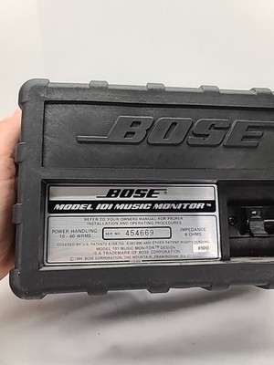 Bose 101 Music Monitor Main / Stereo Speakers for sale online | eBay