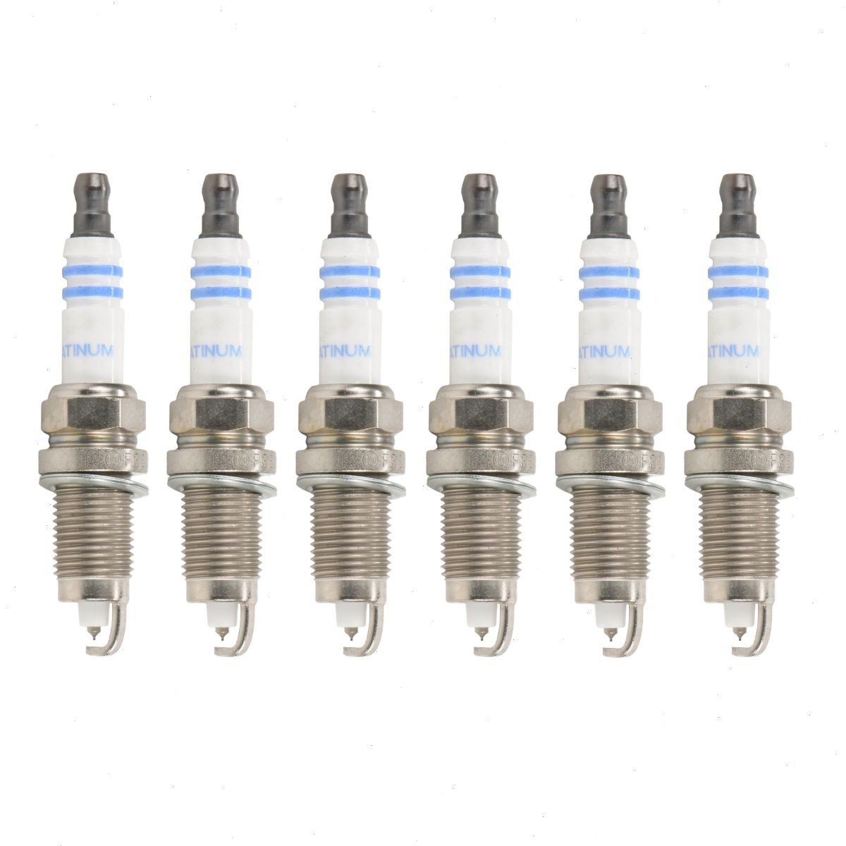 6 pc Bosch Platinum Spark Plugs for 1984-1986 Jeep Grand Wagoneer 4.2L L6 wd