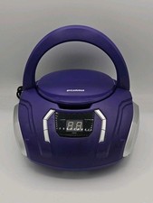 Sylvania Retro Portable CD Boombox with AM/FM...