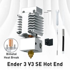 Hotend Update Kit Edelstahl f&uuml;r Ender 3 V3 SE Hochtemperatur-Druckkopf