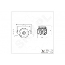Support moteur Mercedes 280