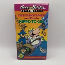 ~PETER POTAMUS~ and Pals in Hippo to Go! VHS Hanna-Barbera RARE FACTORY SEALED