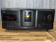 VTG Sony CDP-CX230 MegaStorage 200 Disc CD Changer Tested Working No Remote