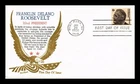 US COVER FRANKLIN D ROOSEVELT PROMINENT AMERICANS FDC KHOL KRAFT CACHET