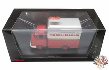 Schuco Diecast Car 1/43 Hanomag Kurier Kastenwagen Moebel Kolblin Red [03235]