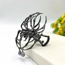 KEMMINTVN Spider Hair Claw Clips  Gothic Black 1 Count Pack of 1 ,