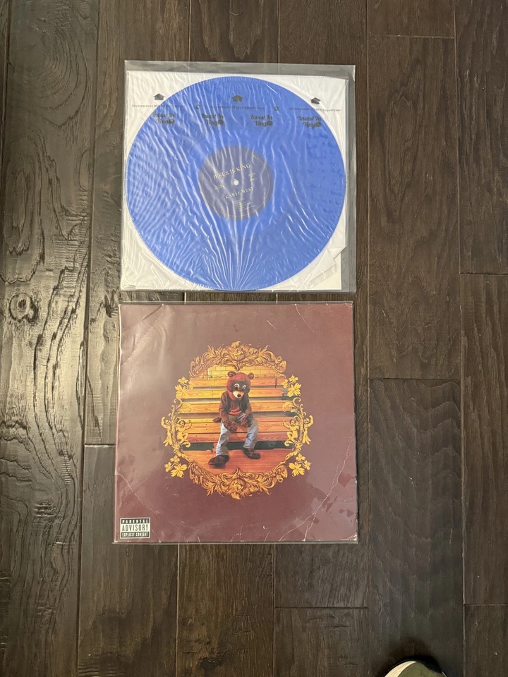 Kanye West Jesus is King & College Drop Out Vinyl Record USED - Image 2 of 3